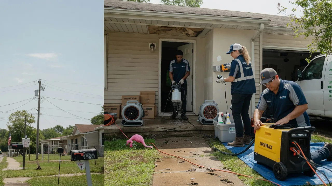 Storm Damage Water Removal in Sainte Marie, IL near me